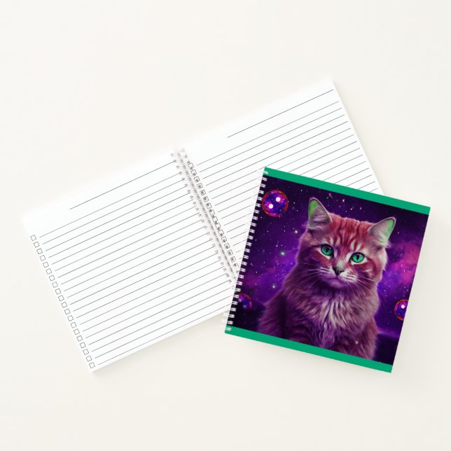 Cute Cat Notebook Notizbuch (Innenseite)