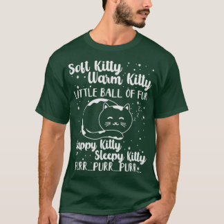 Cute Cat Owner Kitten Cat Mom Cat Dad Lullaby Song T-Shirt