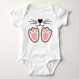 Cute Cat Paws Baby Strampler