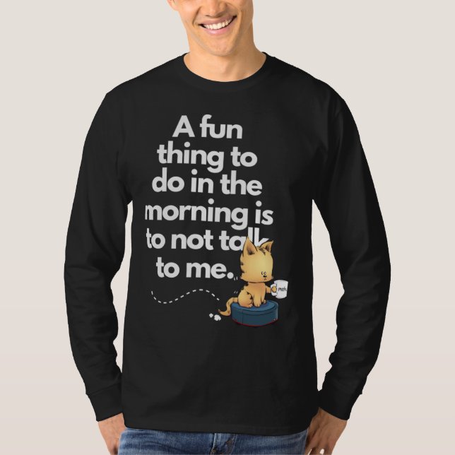 Cute Cat Robot Vacuum sarcastic men women T-Shirt (Vorderseite)