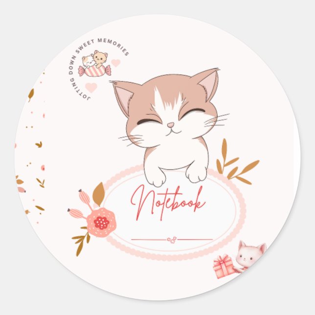 Cute cat stickers  (Vorderseite)