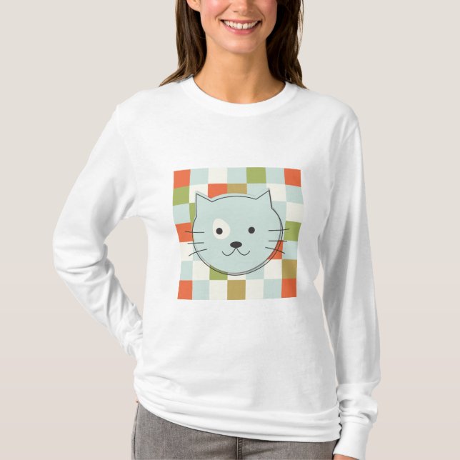 Cute Cat T-Shirt (Vorderseite)