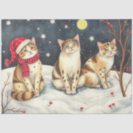 Cute Cat Tissue Paper Seidenpapier