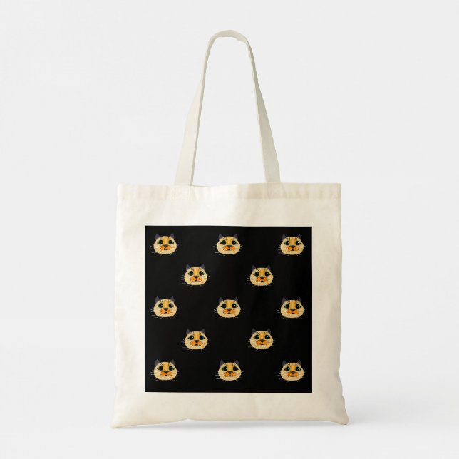 Cute Cat Tote Bag (Dos)