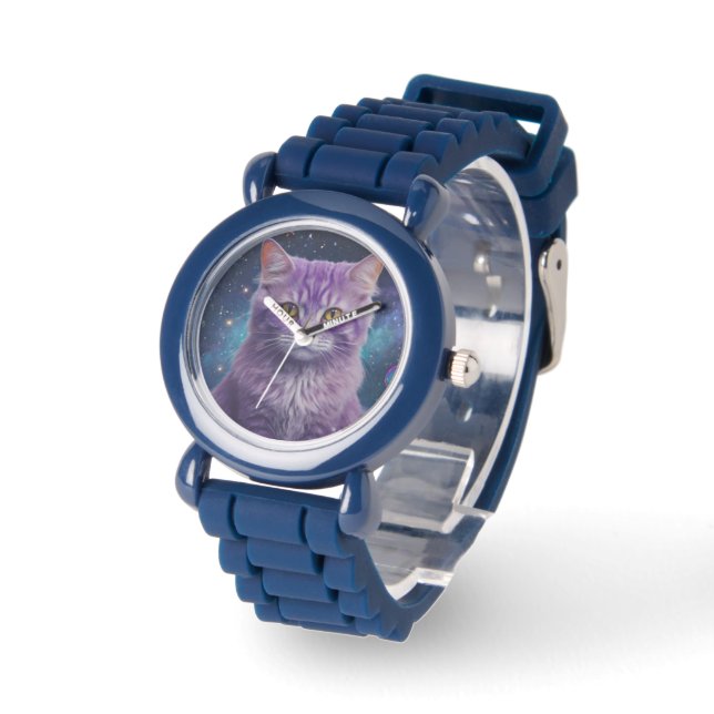 Cute Cat Watch for Kids  Armbanduhr (Winkel)