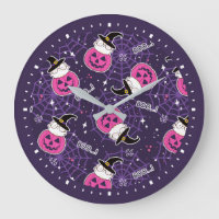 Cute Cats and Pumpkins Halloween Pattern