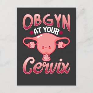Cute Cervix Postkarte