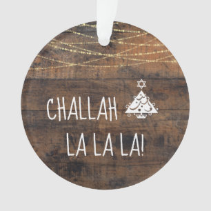 Cute Challah La La La Christmas Hanoukka Tree