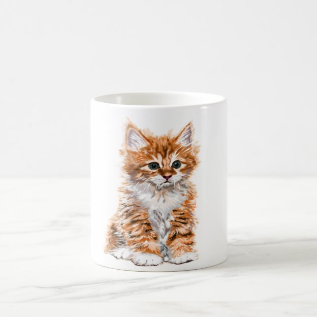 Cute chat Mug Sweet Baby Kitten (Centre)