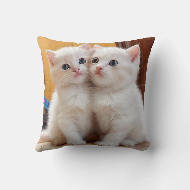 Cute chaton coussin coussin (Verso)