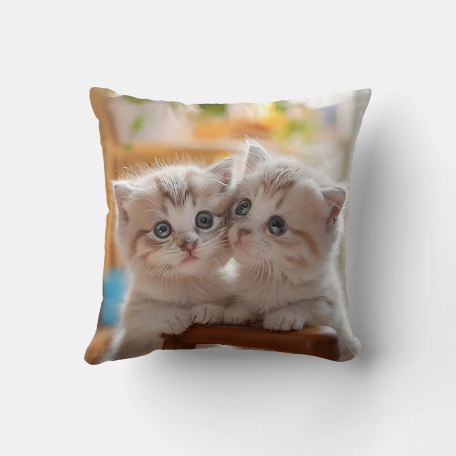 Cute chaton coussin coussin (Verso)