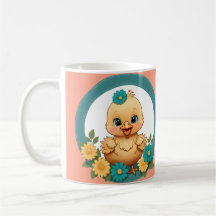 Cute Cheeky Chicky Pun Mug
