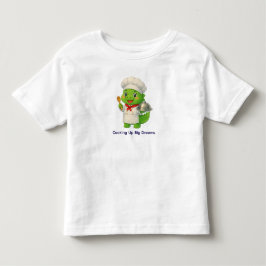 Cute Chef Dinosaur – Dino Jobs Kleinkind T-shirt