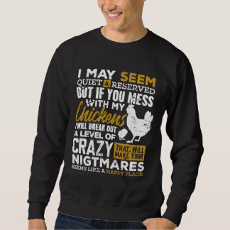 Cute Chicken Lover Farmer   Sweatshirt