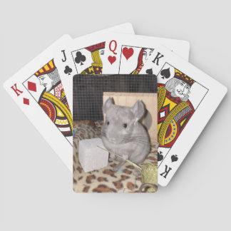 Cute Chinchilla playing cards Spielkarten
