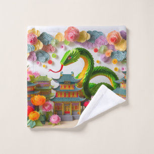 Cute chinois serpent du Nouvel An 2025 WC7