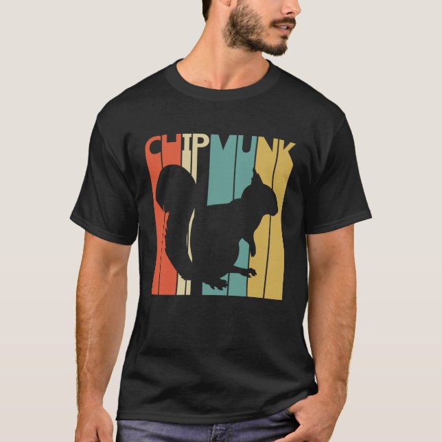 Cute chipmunk animal T-Shirt (Vorderseite)