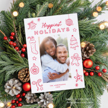 Cute Christmas Doodles Scribbles Holiday