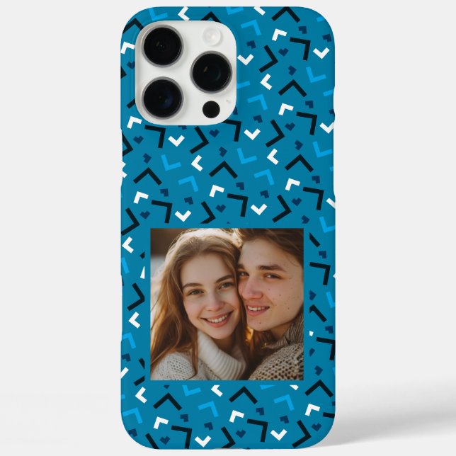 Cute Christmas Gift Ideas Memphis Pattern  iPhone 16 Pro Max Hülle (Rückseite)