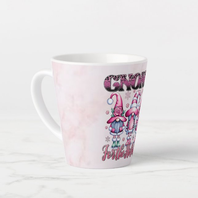 Cute Christmas Gnome Mug (Angle gauche)