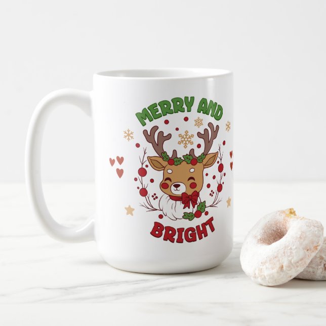 Cute Christmas Mug (Avec donut)