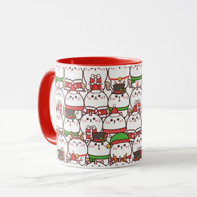 Cute Christmas  Mug Tasse (Vorderseite Links)