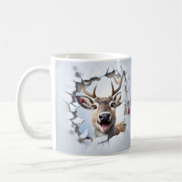Cute Christmas Reindeer Mug | Cozy Winter Mug 