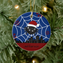 Cute Christmas Spider Personalized