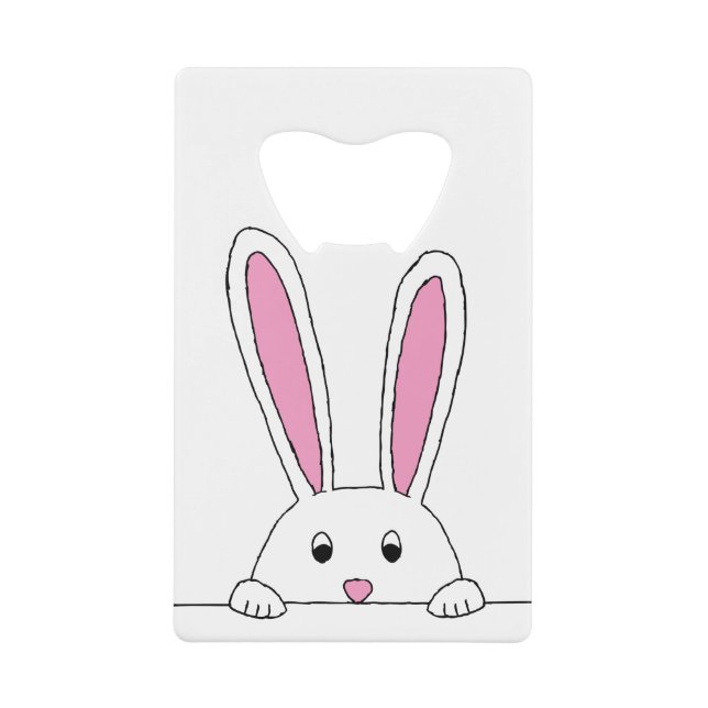 Cute Clipart Rabbit Peaking Cute Animaux Bunny Art (Devant)