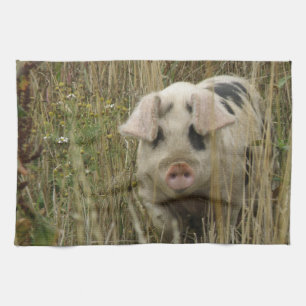 Cute Cochon Serviette de cuisine