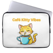**Cute Coffee Cat – Adorable Cat Drinking Coffee I