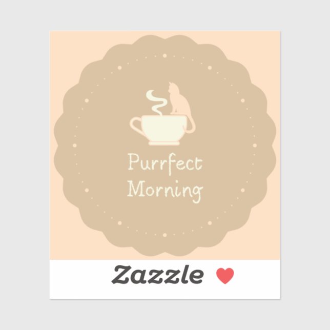 cute coffee stickers (Feuille)