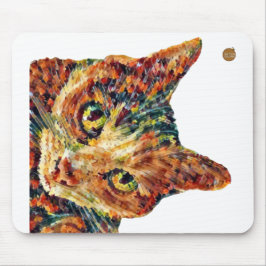 Cute Colourful Cat Mouse mat Mousepad