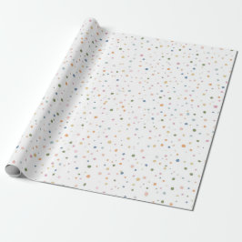 Cute Confetti Pattern | Playful Personalized Gift  Geschenkpapier
