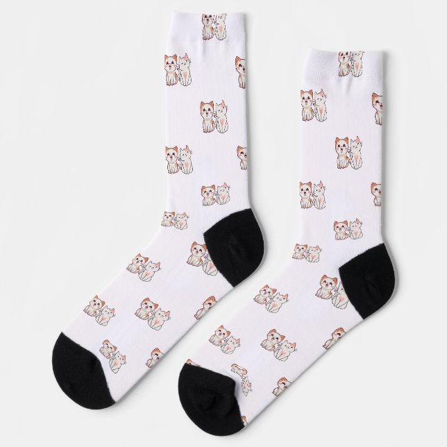 cute, cool, and limited edition sock designs socken (Linkes Detail)