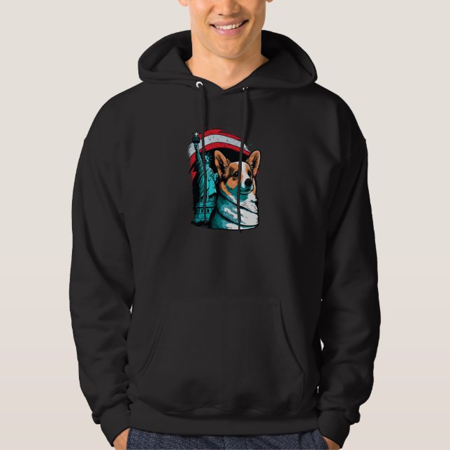Cute Corgi Cool Pembroke Welsh Corgi  31 Hoodie (Vorderseite)
