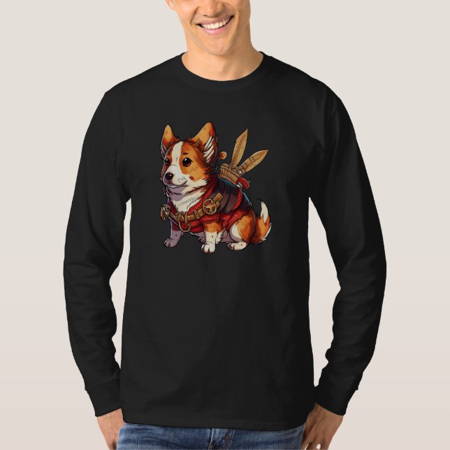 Cute Corgi Cool Pembroke Welsh Corgi  7 T-Shirt (Vorderseite)