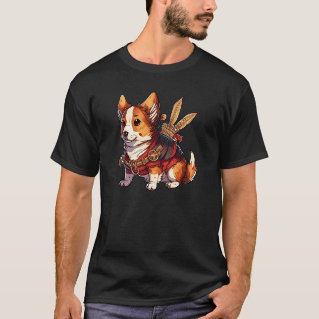 Cute Corgi Cool Pembroke Welsh Corgi  7 T-Shirt (Vorderseite)