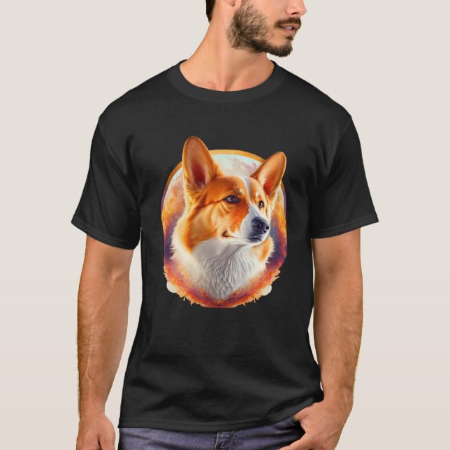 Cute Corgi Cool Pembroke Welsh Corgi  9 T-Shirt (Vorderseite)