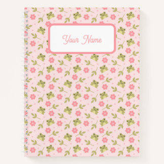 Cute Cottagecore Frog Bulletjournal Notebook Notizbuch
