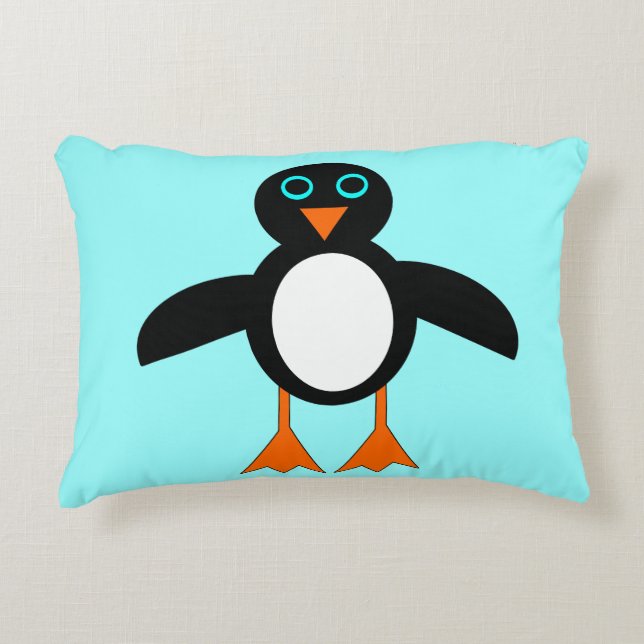 Cute Coussin Penguin (Devant)