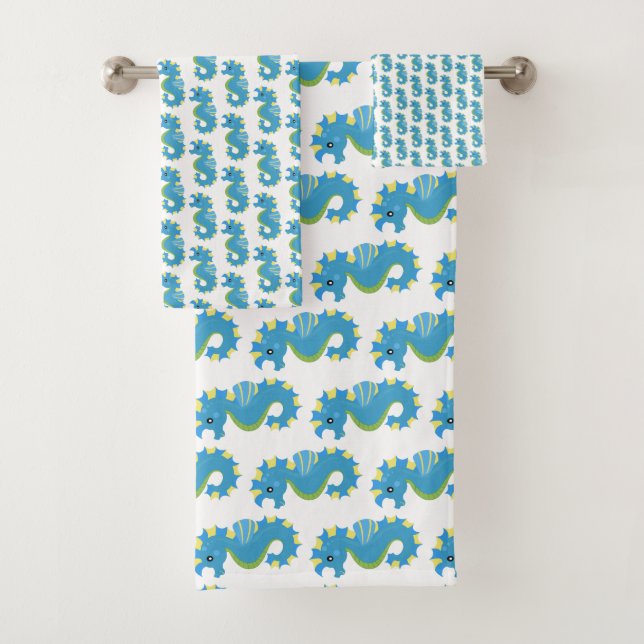 Cute créature marine - Seahorse (En situation)