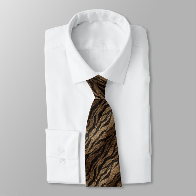 Cute Dads Fathers Day Gifts Tiger Krawatte (Gebunden)