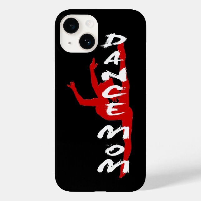 Cute Dance Mom Design coque iphone (Verso)