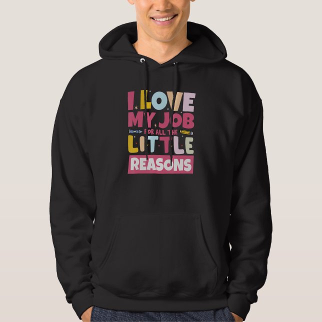 Cute Daycare Provider Hoodie (Vorderseite)