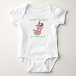 Cute Deer Baby Bodysuit–Soft & Sweet Forest Style Baby Strampler