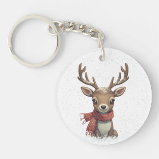 Cute Deer Keychain & Lanyard Schlüsselanhänger