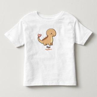 Cute Dinosaur Dad My Hero Kids T-Shirt | Father’s 
