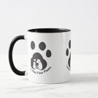 Cute Dog Love Mug Tasse