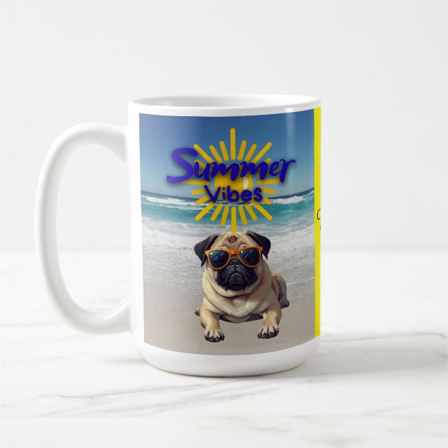 Cute dog Mug Kaffeetasse (Links)
